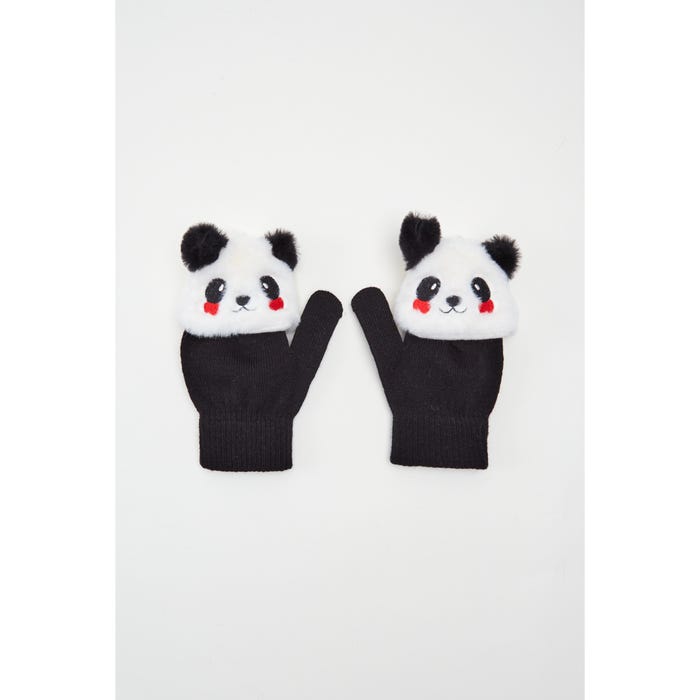 Veritas-Kids vingerloze handschoenen panda