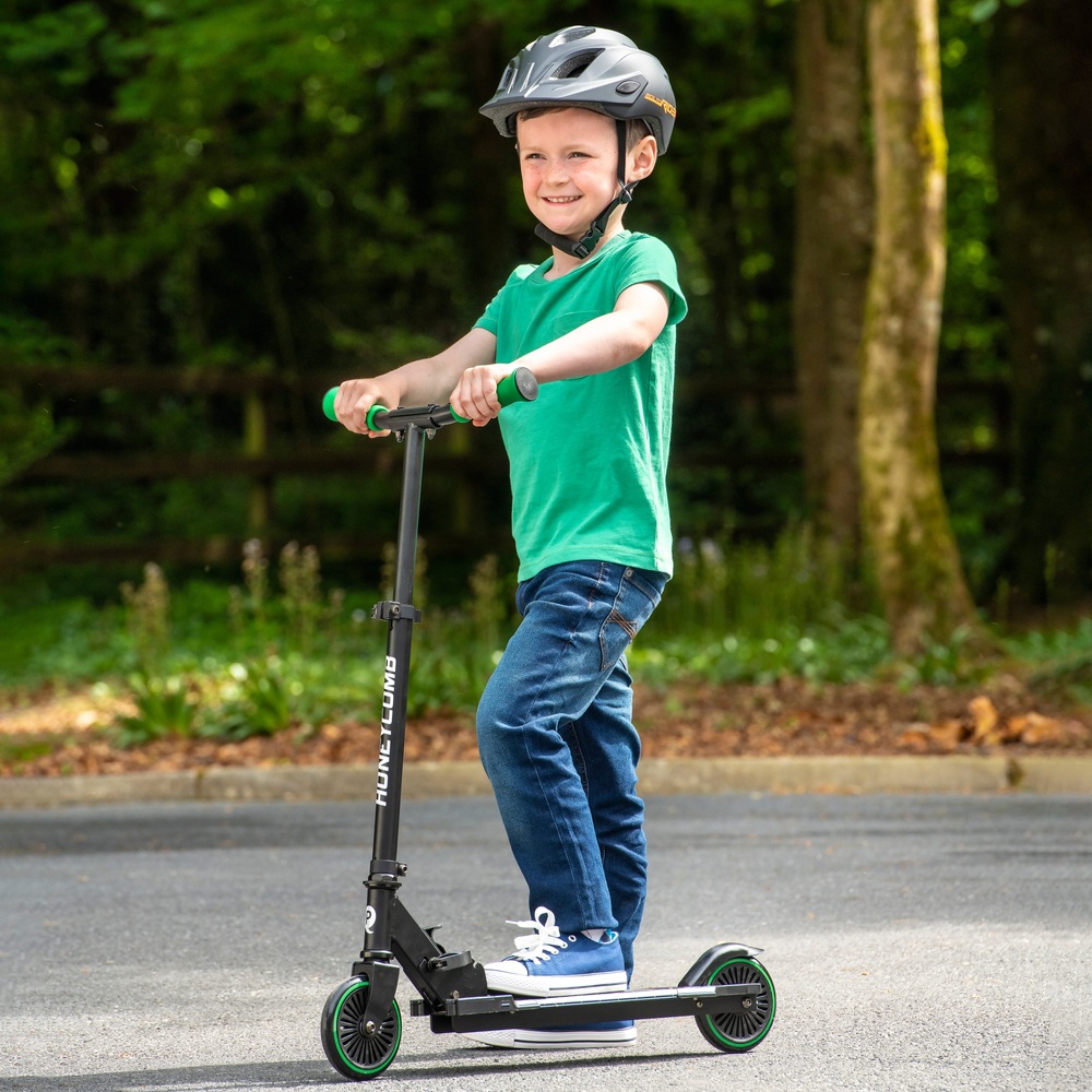 Q Play Honeycomb Klapproller Grün