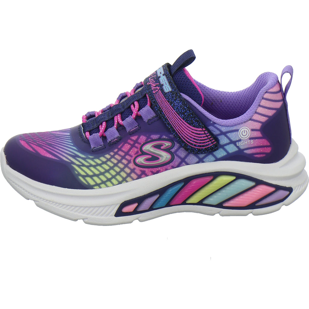 Skechers Halbschuhe Mädchen Rainbow Cruisers Blau-kombi