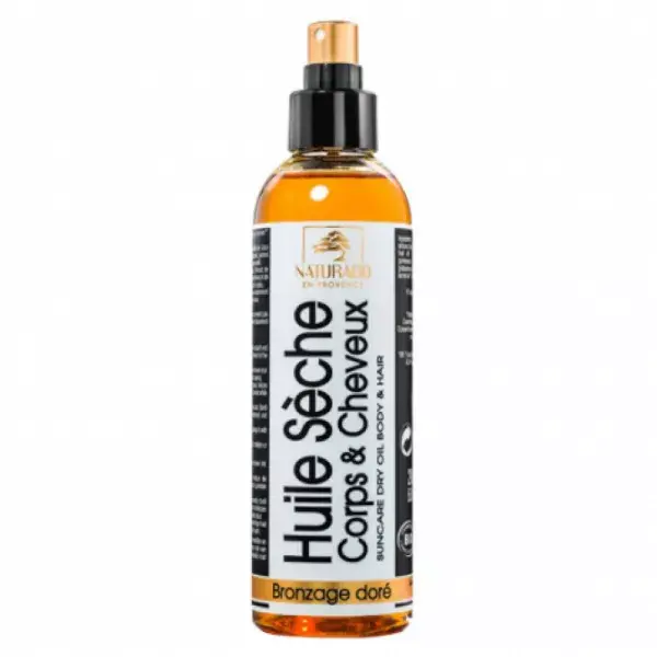 Óleo Seco Dourado Orgânico Naturado 200ml