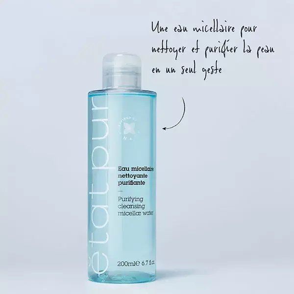 Água Micelar de Limpeza État Pur B02 200ml