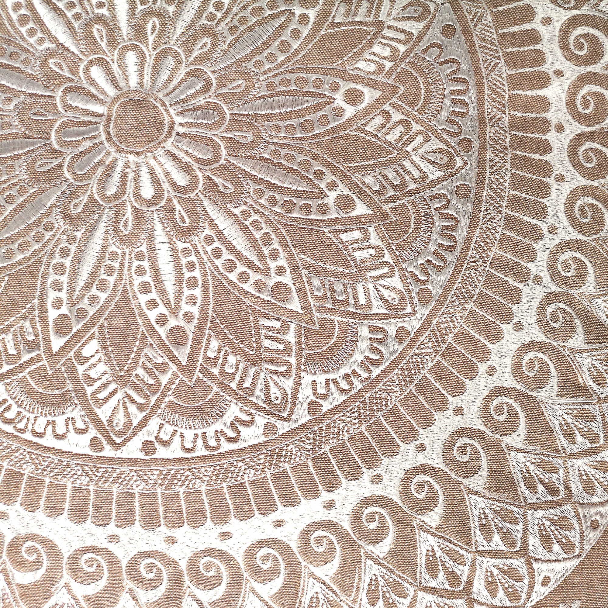 Kissen 'New Mandala', T 60 cm, B 60 cm, H 10 cm von fischer's lagerhaus
