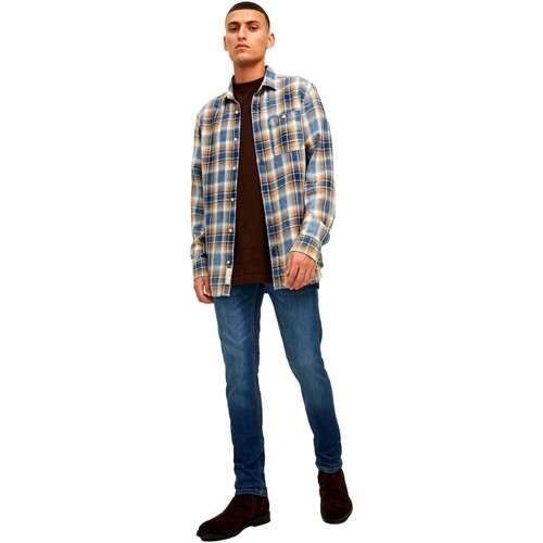 Jack & Jones - VAQUEROS AJUSTADOS HOMBRE JACK & JONES 12224987 Azul