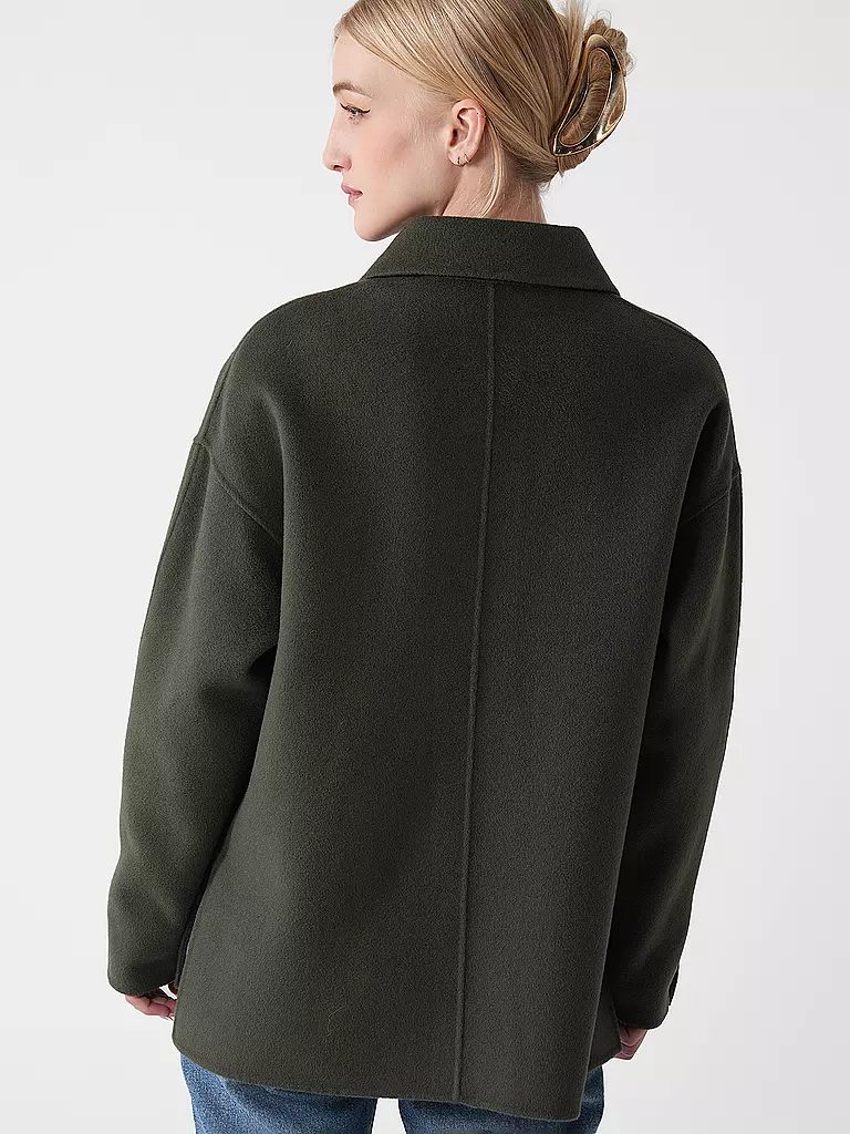 ANINE BING Wolljacke LUCA olive