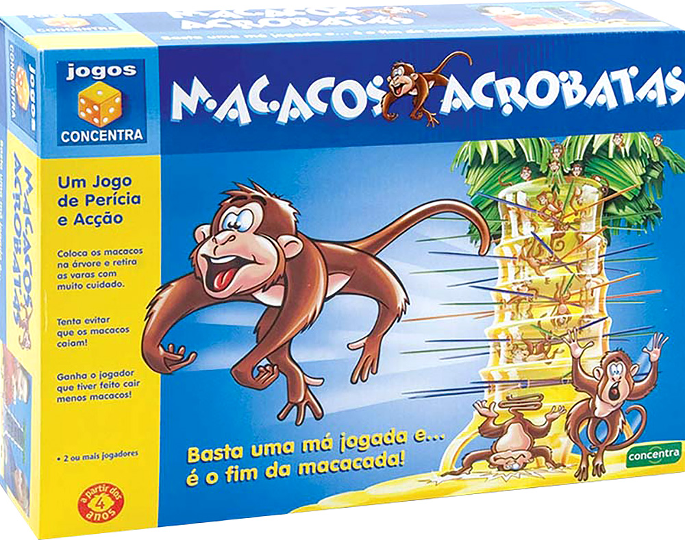 JOGO MACACOS ACROBATAS CONCENTRA