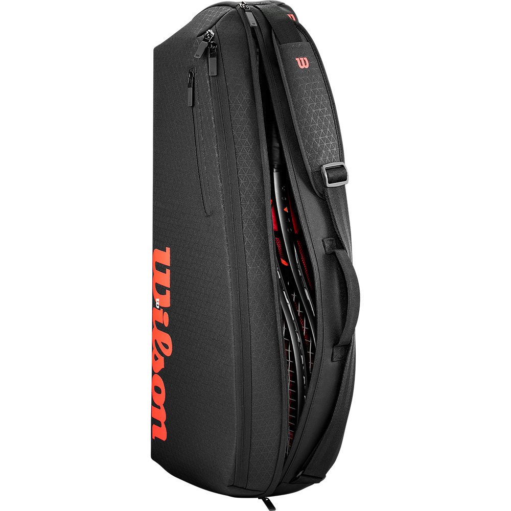 Wilson Clash V3 Super Tour 3 Pack Tennistasche schwarz