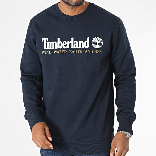 Sweat Crewneck WWES A27HC Bleu Marine