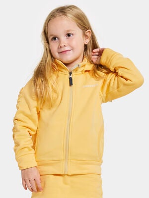 Didriksons Corin Powerstretch-jakke, Creamy Yellow