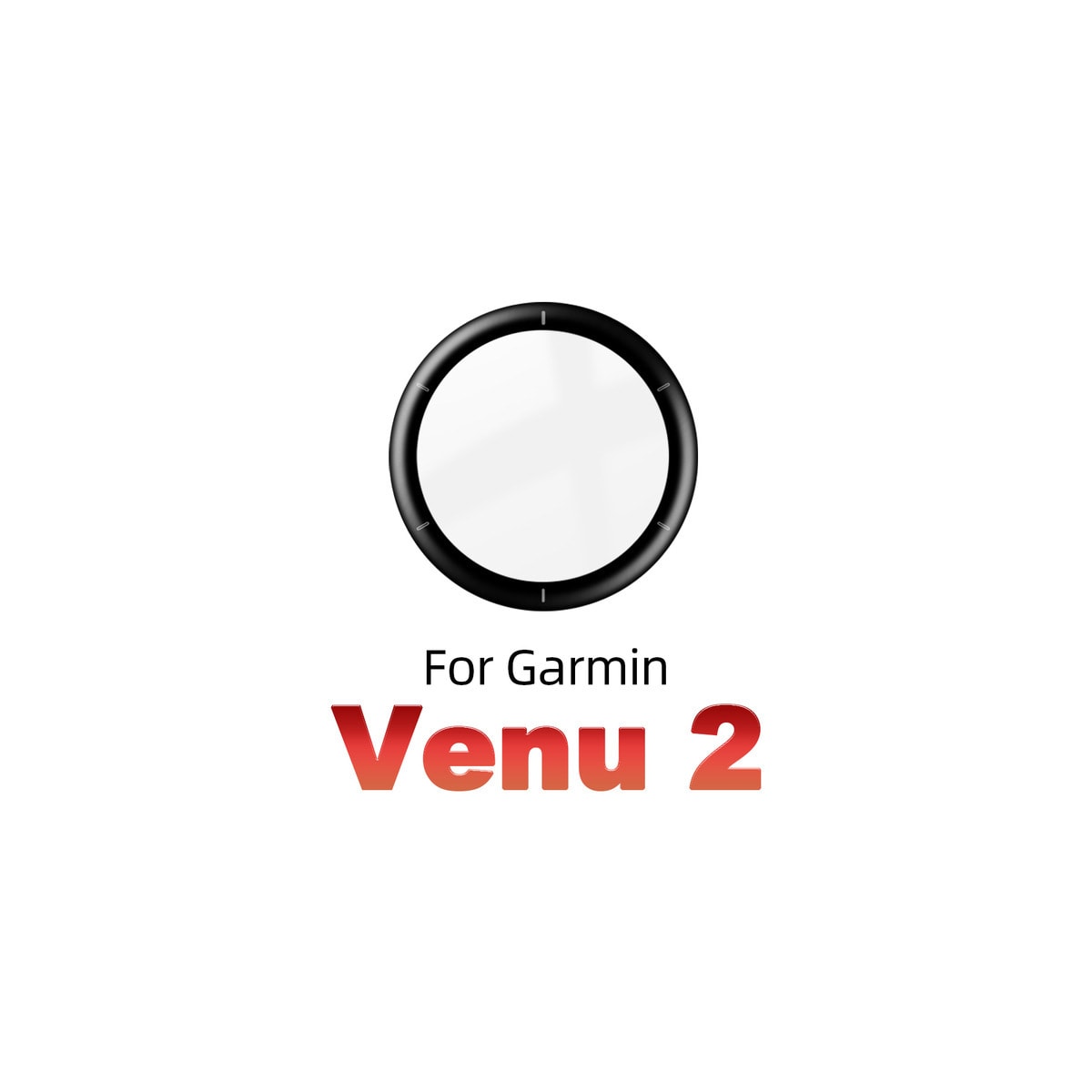 Se film skjermbeskytter for Garmin Black Garmin Venu2