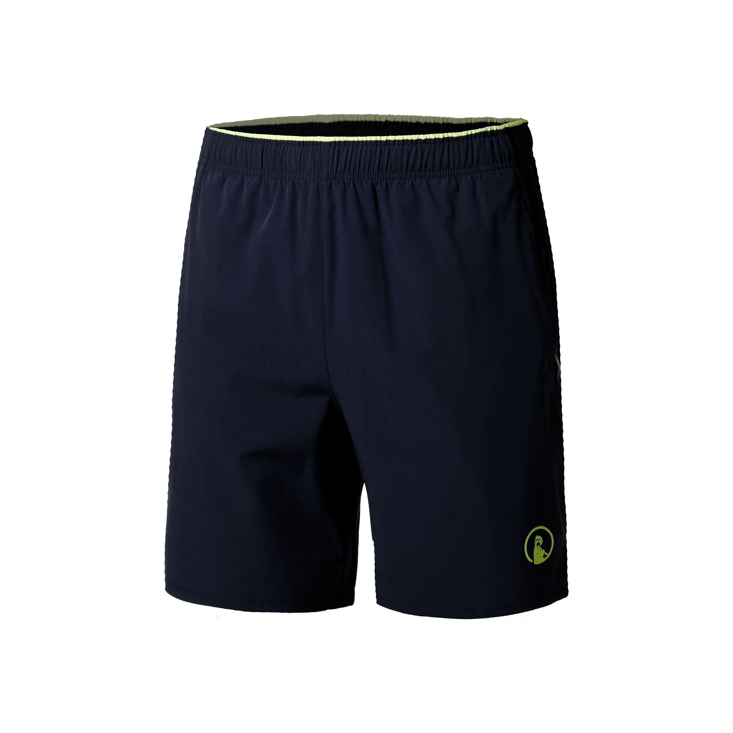 Quiet Please Perspectives Drop Shorts Hommes - Bleu Foncé