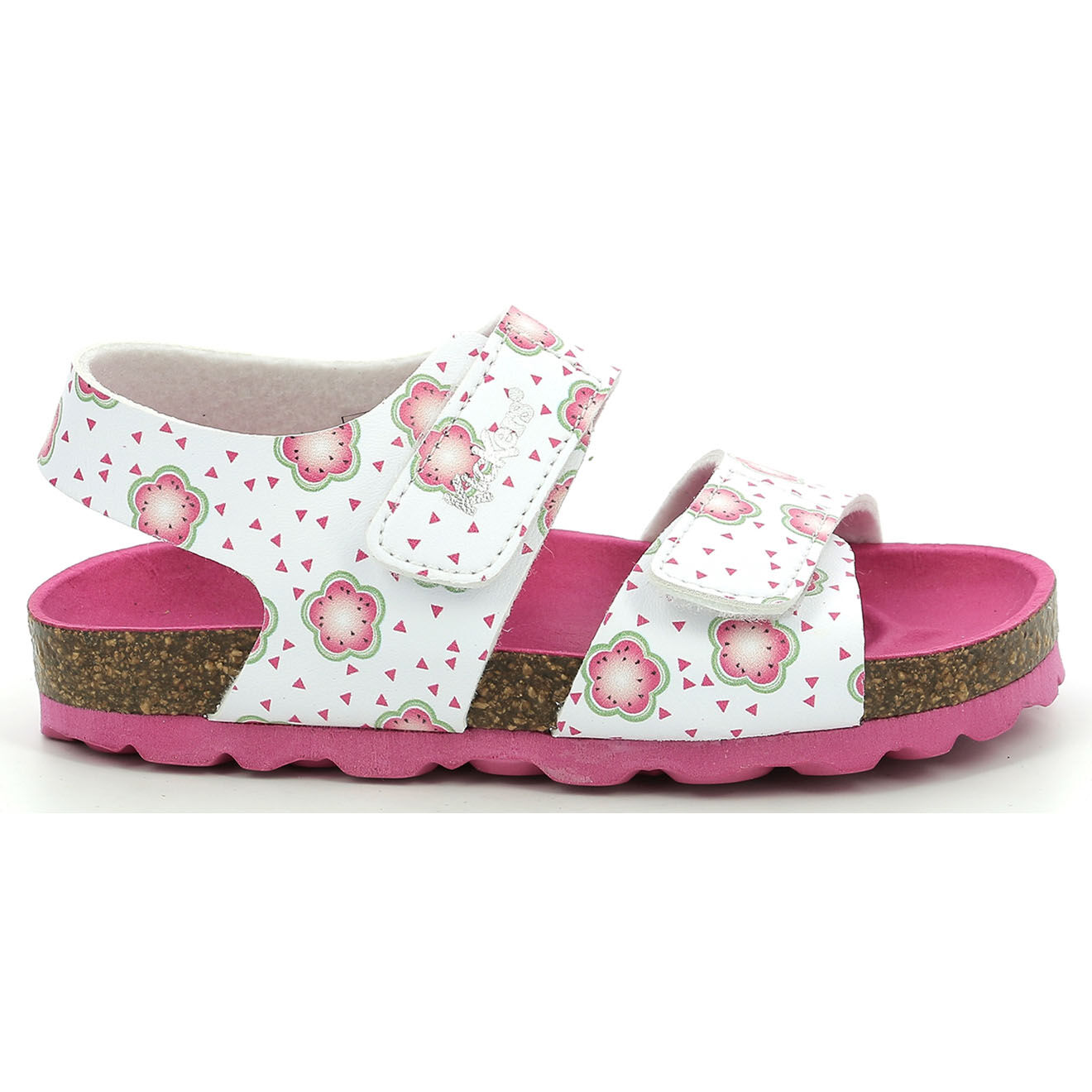 Kickers Sandales Summerkro écru/flower
