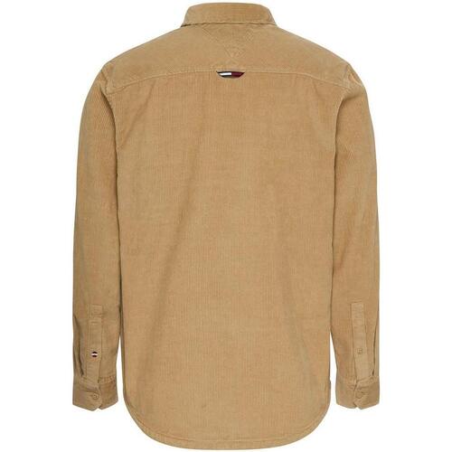 Tommy Jeans - TJM RLX CORDUROY SHIRT Beige