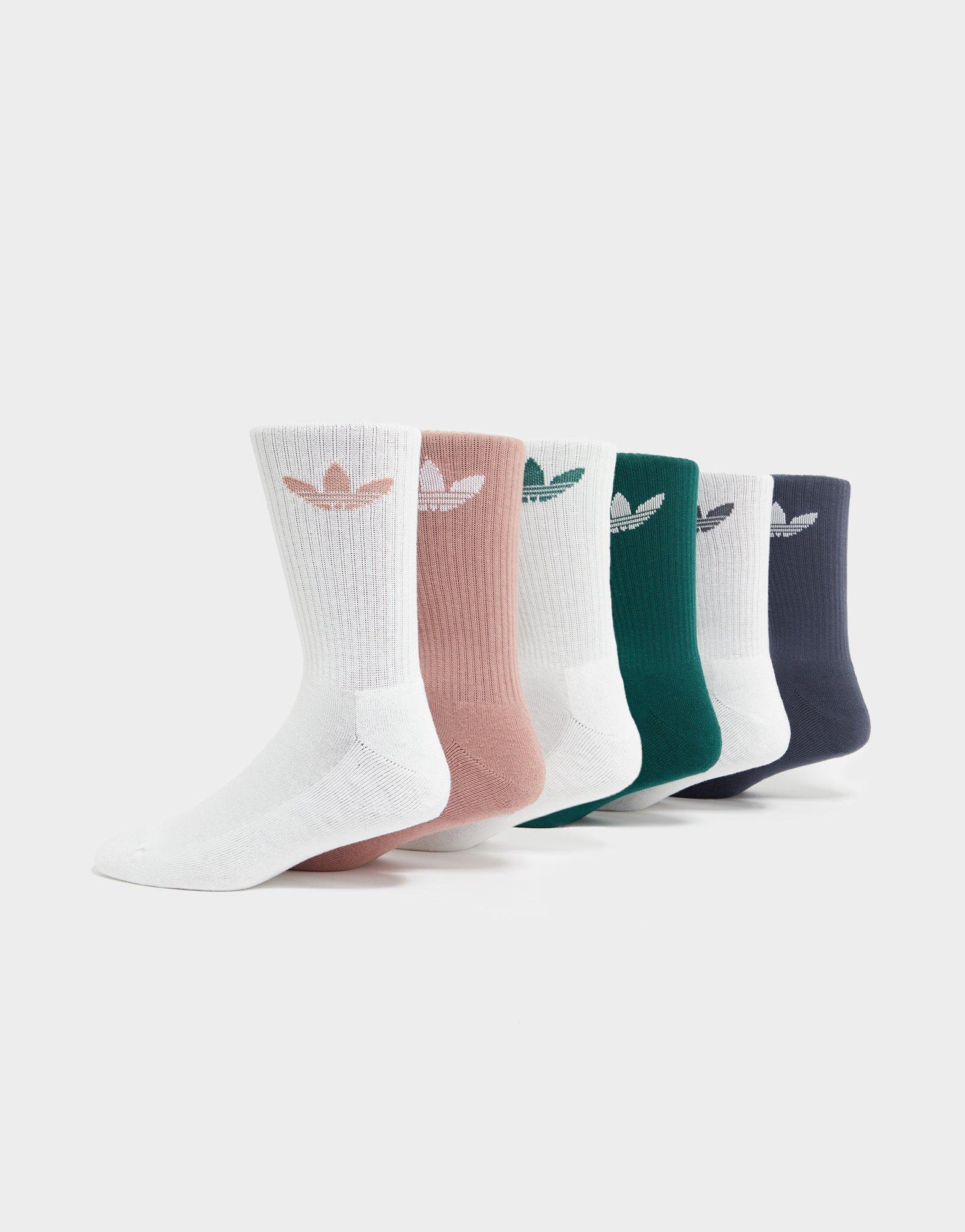 adidas Originals Lot de 6 chaussettes courtes Trefoil Cushion