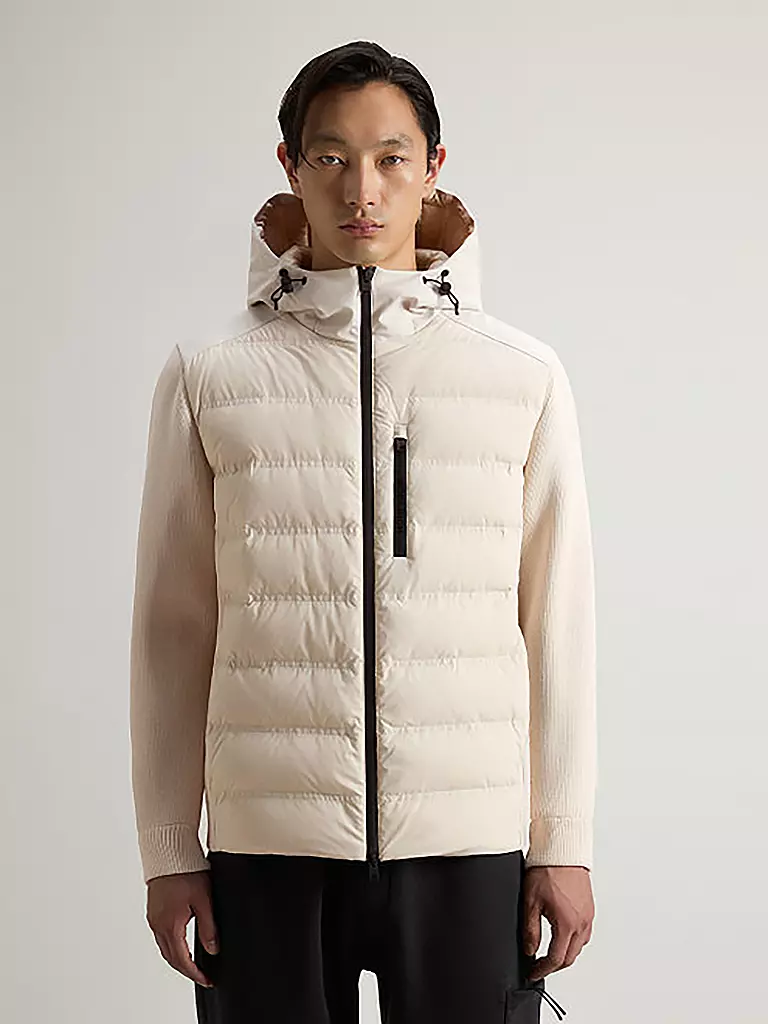 WOOLRICH Hybridjacke BERRING beige