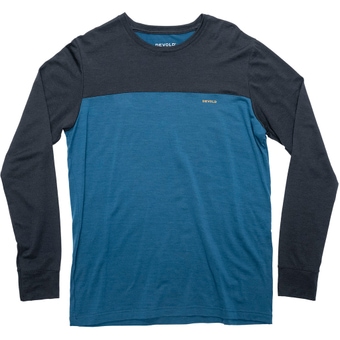 Devold Classic Linear Funktionsshirt Lang Ink / Flood Herren