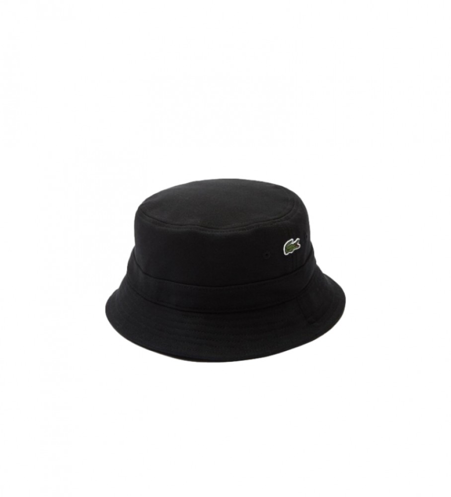 Chapéu de pescador preto Lacoste