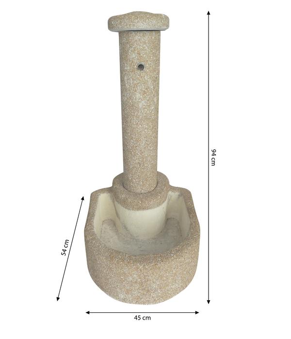 Tomco Stein-Gartenbrunnen Rhodos, ca. H94 cm