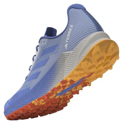 Chaussures de Trail adidas Terrex Agravic Flow 2 Bleu Orange