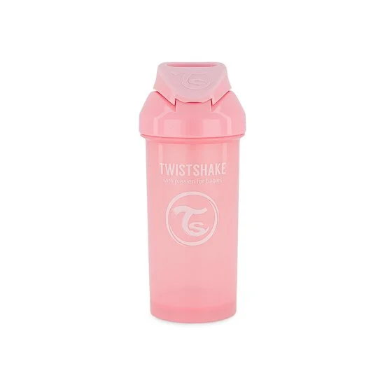 Tasse d'apprentissage à paille   Rose        360 ml   de               Twistshake