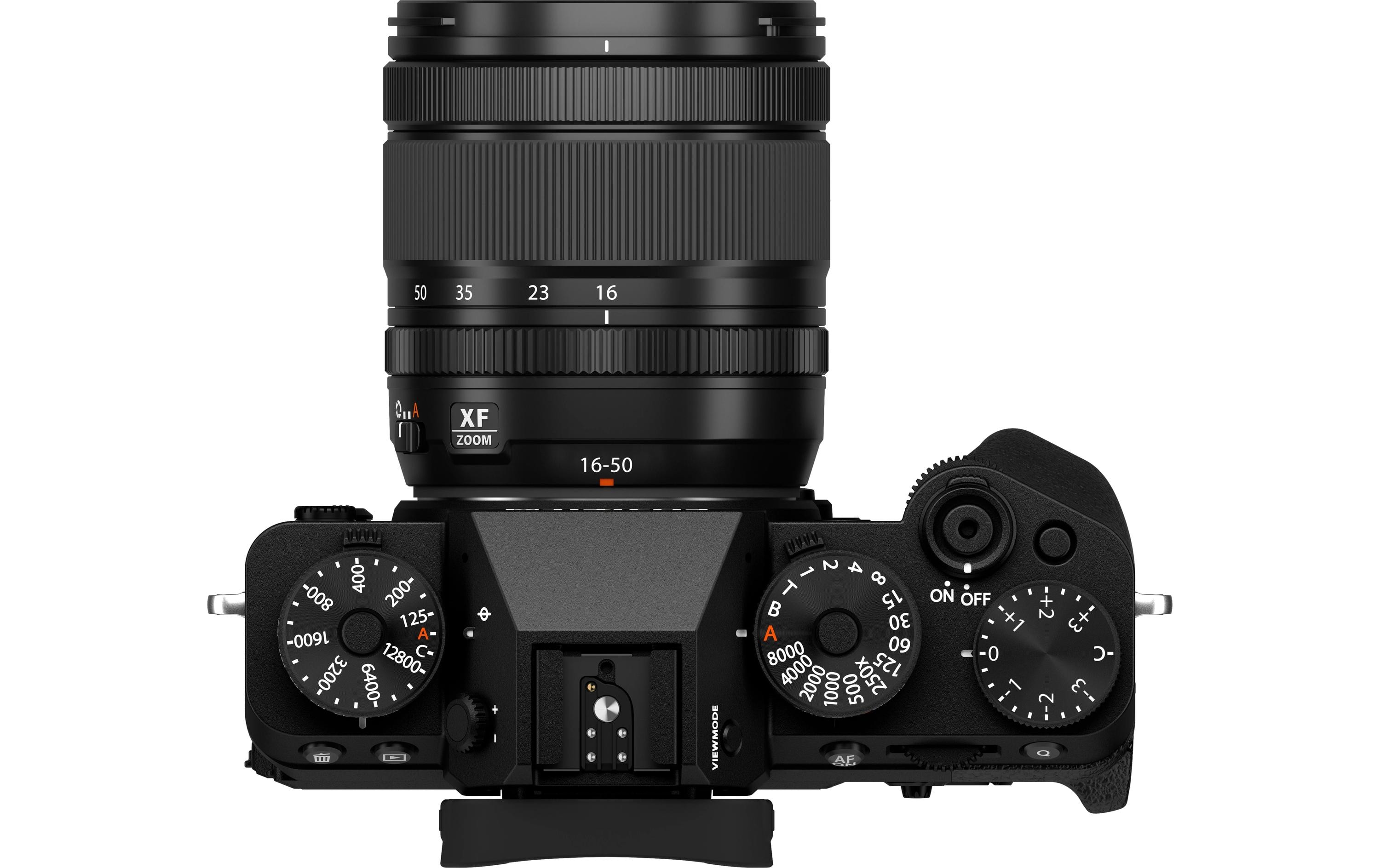 Fotokamera X-T5 Kit XF 16-50mm Schwarz<br>Spiegellose Systemkamera mit 40.2 Megapixel-Sensor und integriertem Fünf-Achsen-Bildstabilisator inkl. Objektiv