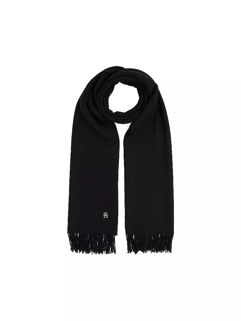 TOMMY HILFIGER Schal schwarz