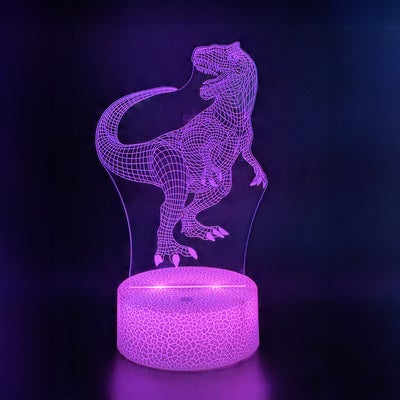 Powerpal 3D-Nattlampe, Dinosaur T-Rex