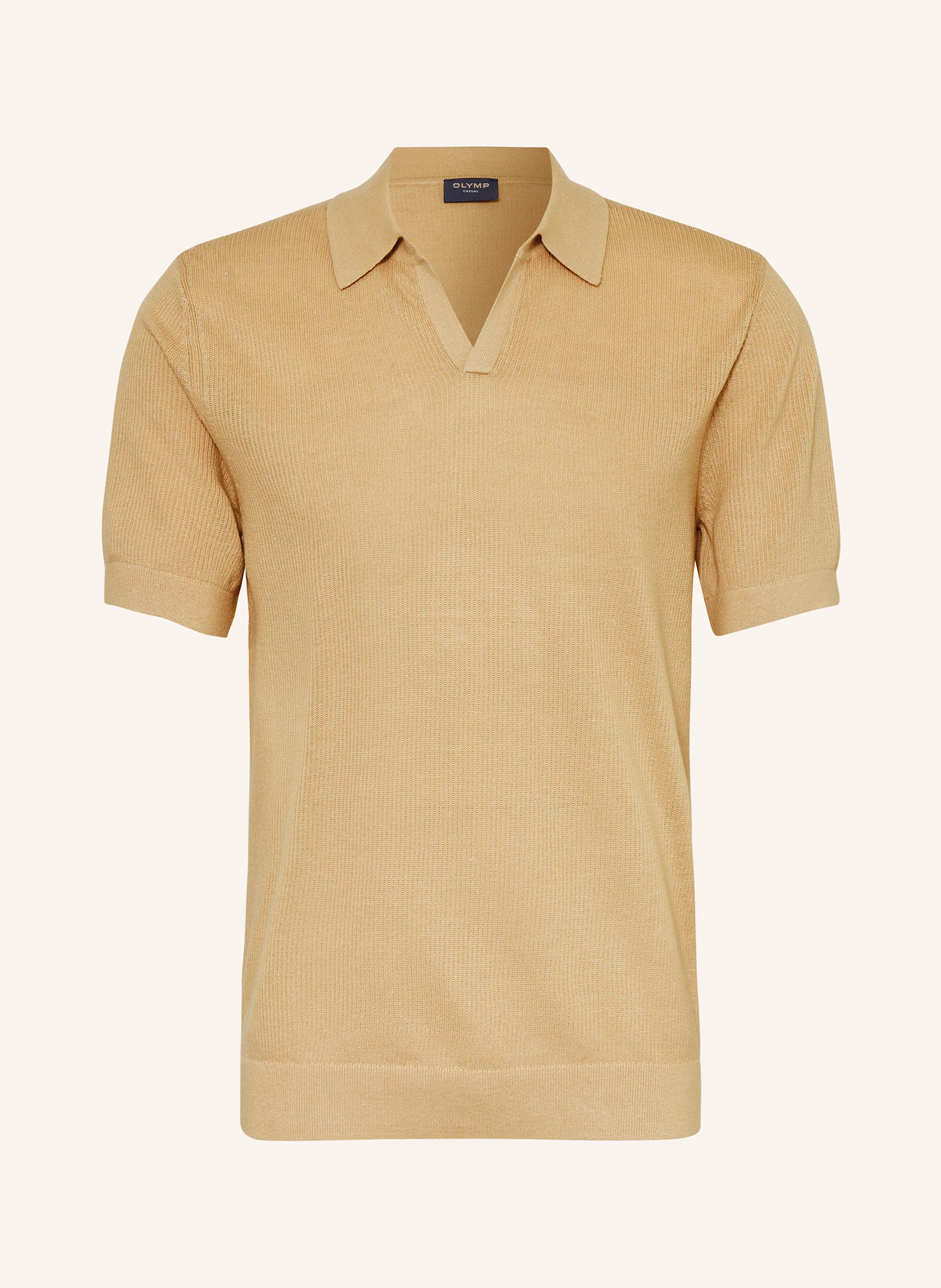 OLYMP Strick-Poloshirt Casual comfort fit