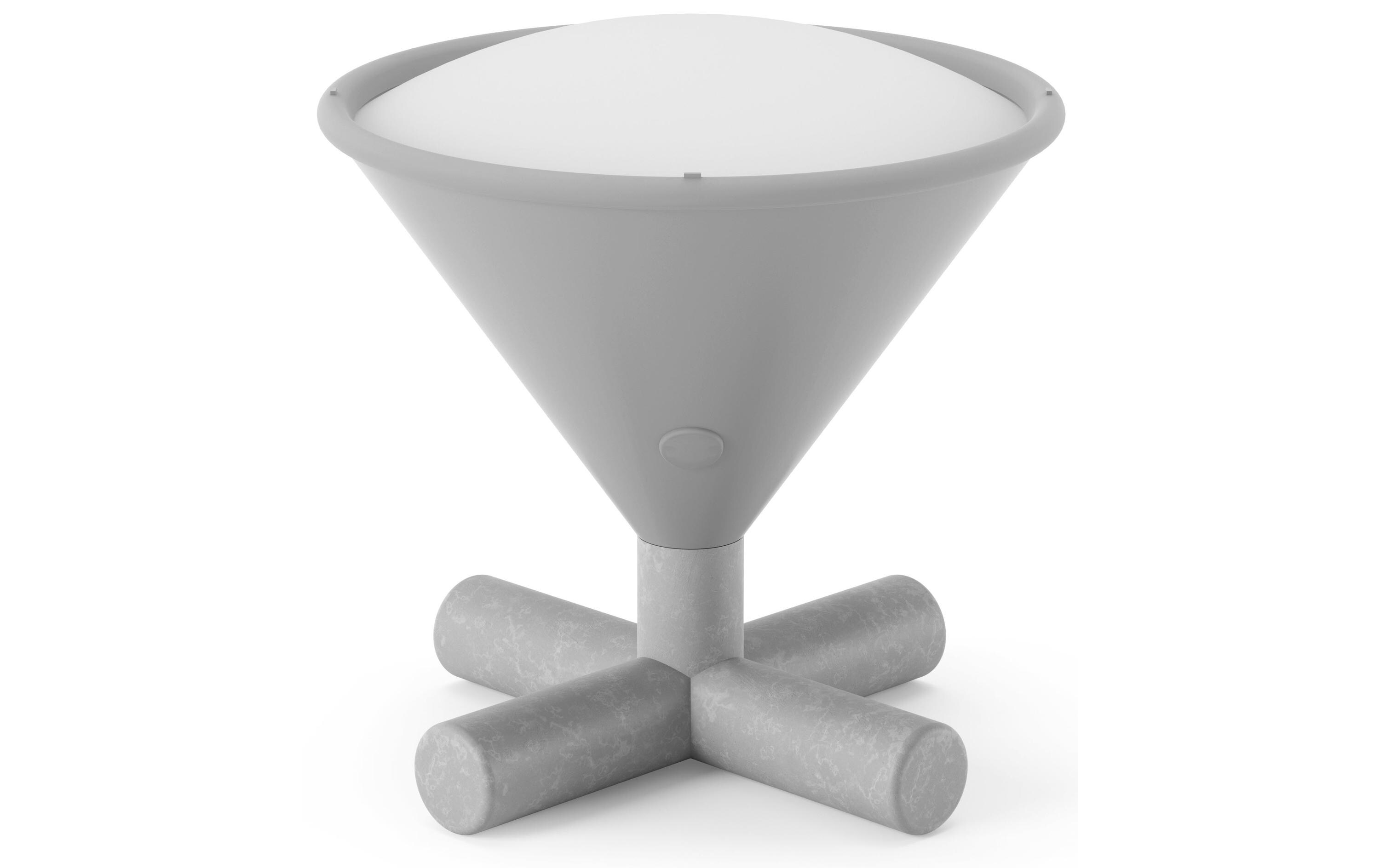 Tischleuchte Cono GrauLED Lampe