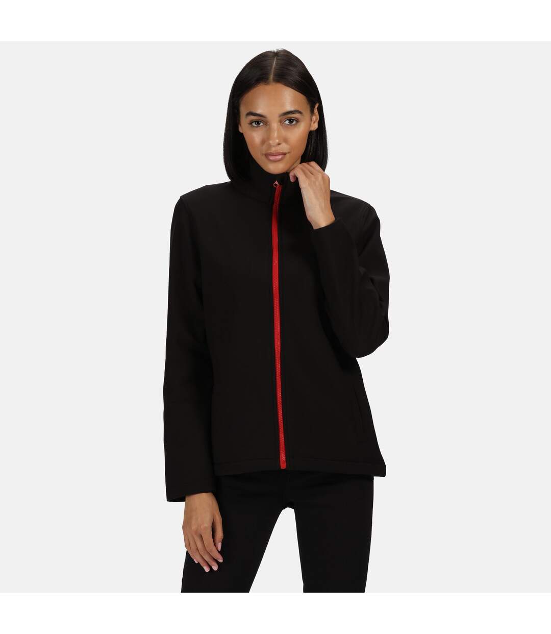 Regatta - Veste softshell ABLAZE - Femme (Noir/rouge) - UTRG3561