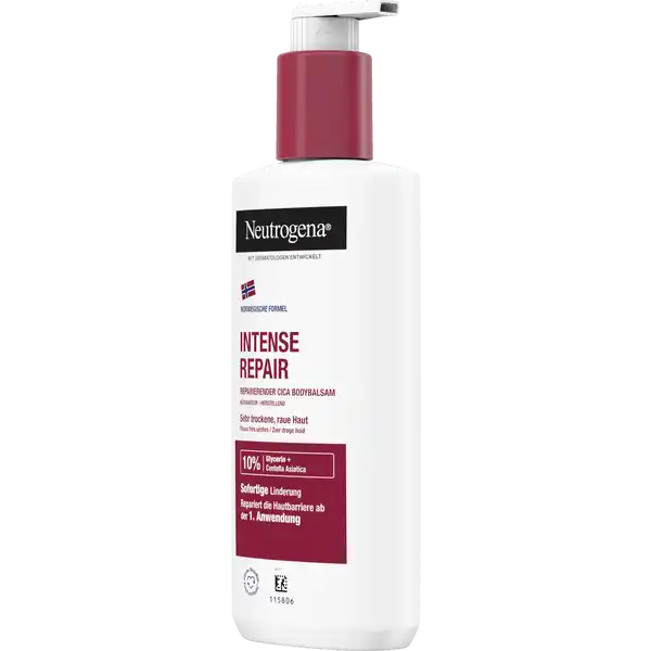 Reparierender CICA Bodybalsam Norwegische Formel Intense Repair
