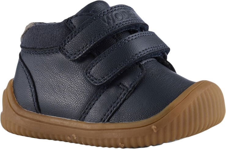 Woden Tristan Leather Navy