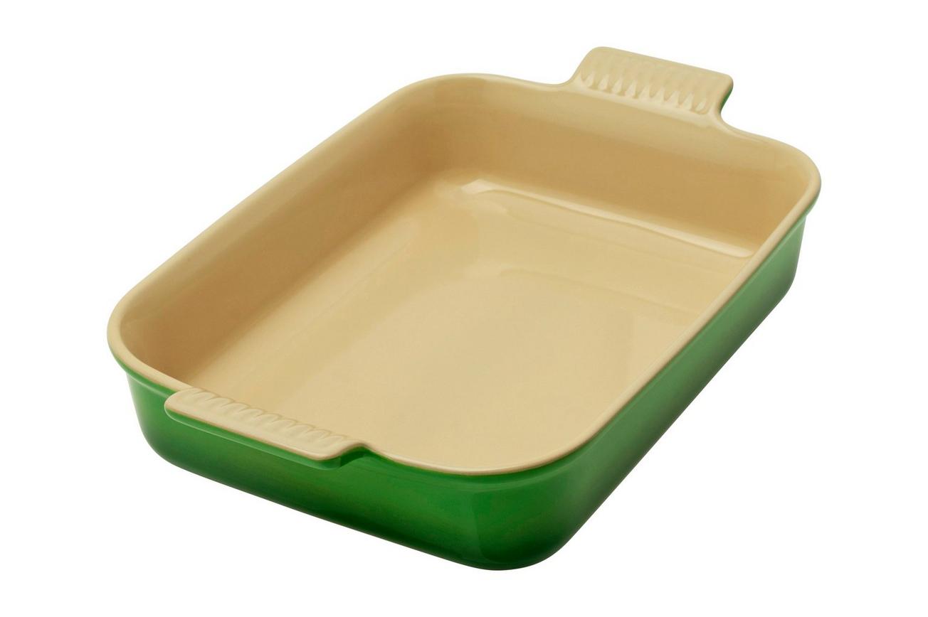 Le Creuset ovenschaal rechthoekig 4L, 32 cm, groen
