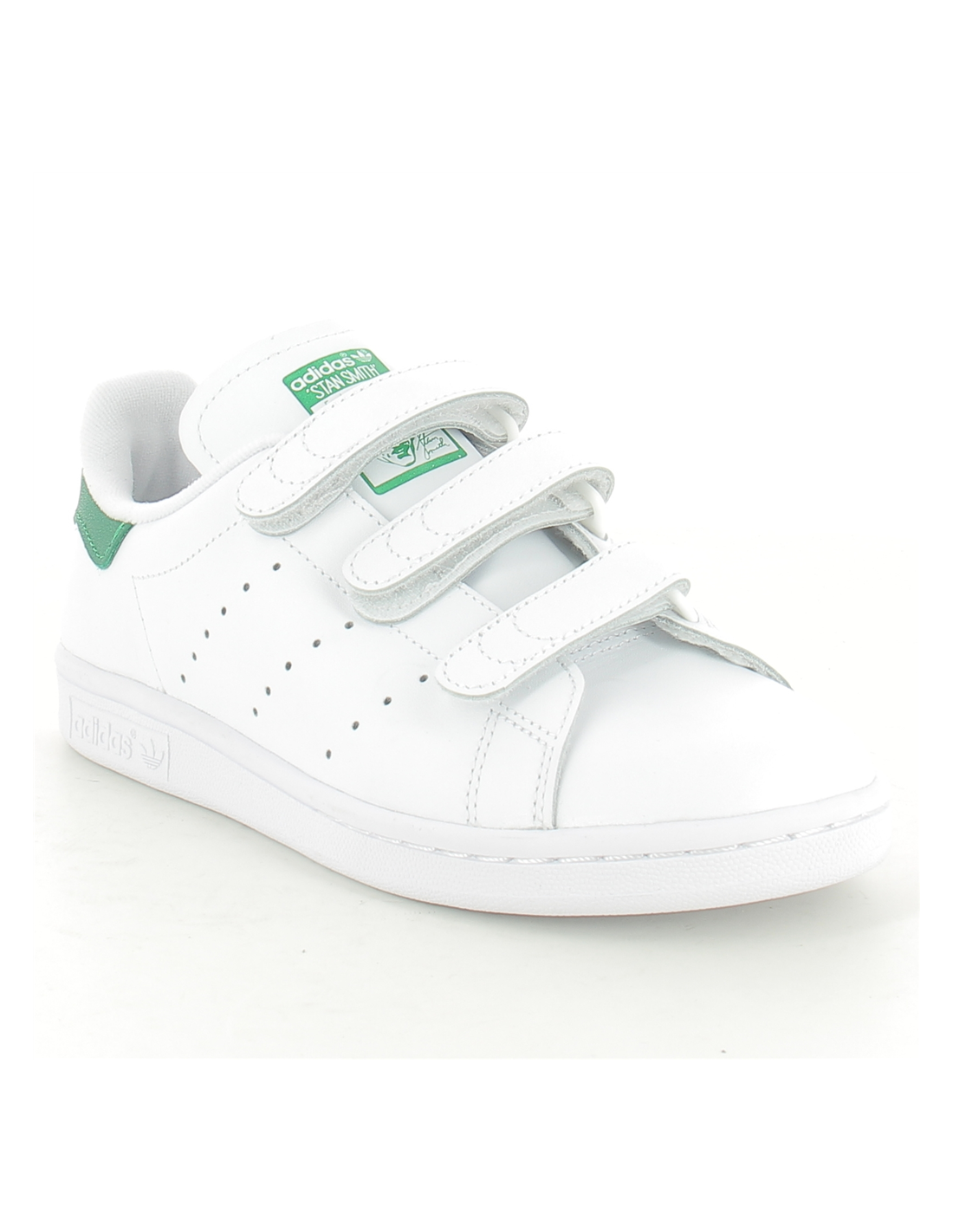 adidas Sneakers Homme Stan Smith CF Blanc/Vert