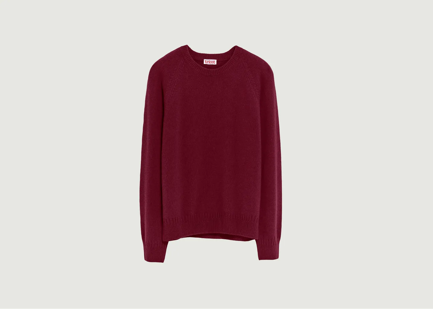 Pull Col Rond En Cachemire Tricot