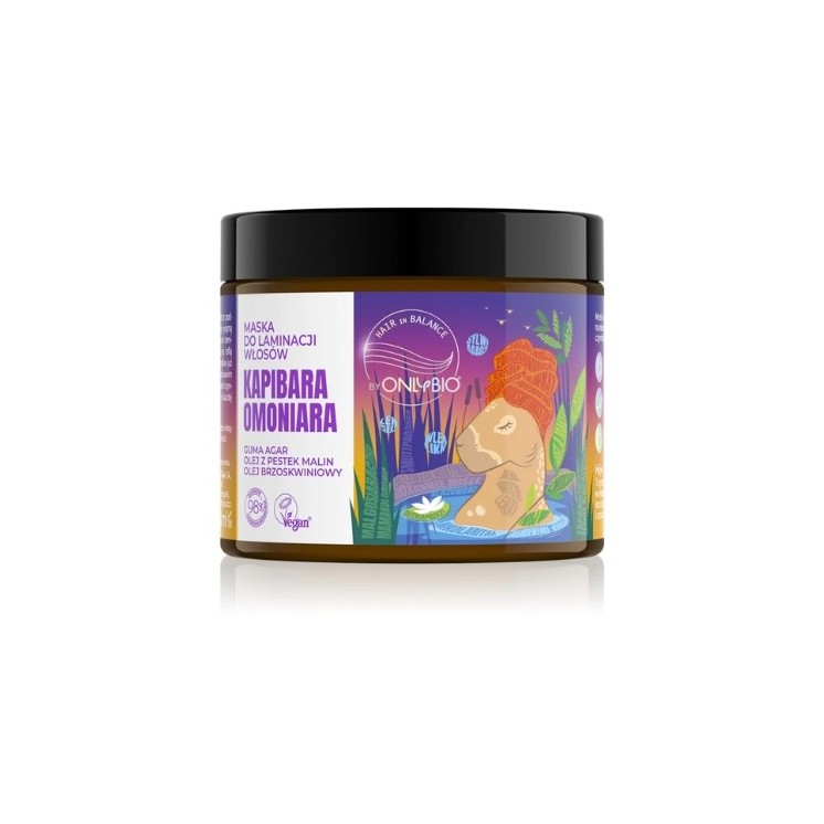 ONLYBIO Hair in Balance Capybara OMOniara Haarlaminierungsmaske 200 ml
