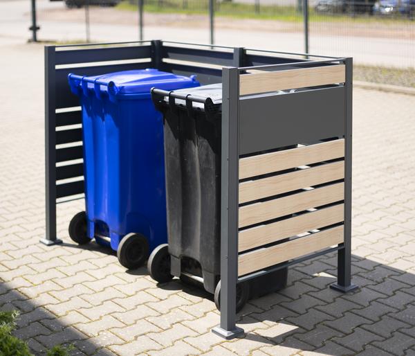 Westmann Mülltonnenverkleidung Planum 2er