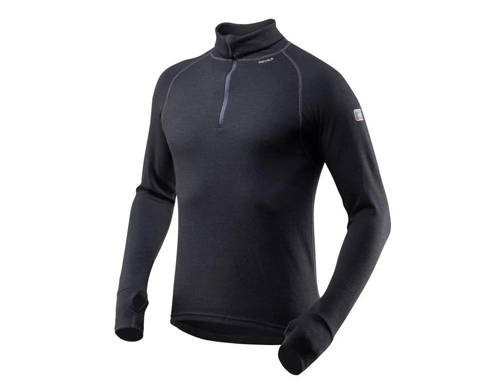 Devold Men's Expedition Zip Neck Black