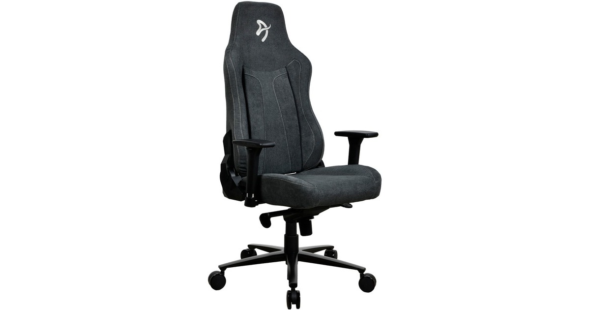 ArozziVernazza Soft Fabric - Dark Grey gamestoel  (Donkergrijs)