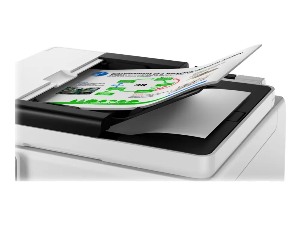 Canon MAXIFY GX6050 - Multifunktionsprinter - farve - blækprinter - kan genopfyldes - Legal (216 x 356 mm)/A4 (210 x 297 mm) (original) - A4/Legal (medie) - op til 24 ipm (udskriver) - 350 ark - LAN, Wi-Fi(n), USB 2.0, USB vært
