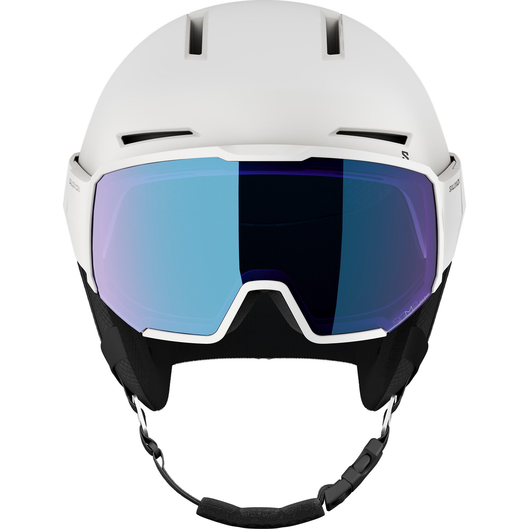Salomon Osmo Pro Sigma Photo Visierhelm weiß
