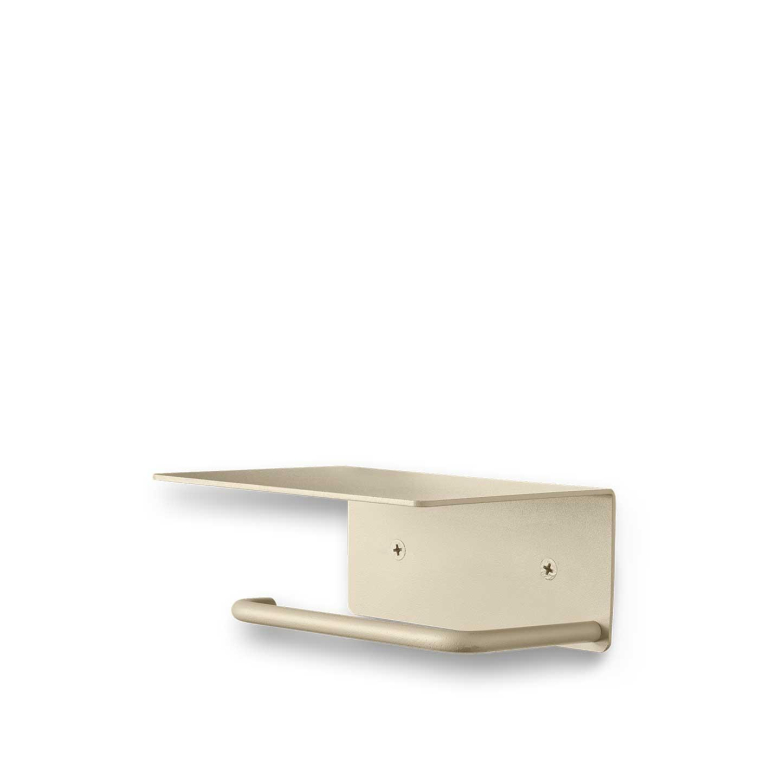 Ferm Living Dora toiletrolhouder met plankje Cashmere