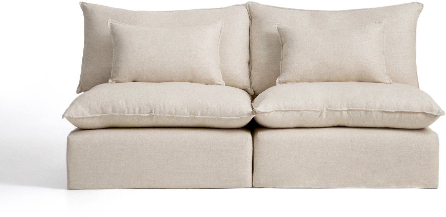 Kave Home Anarela Beige 3-Zitsbank