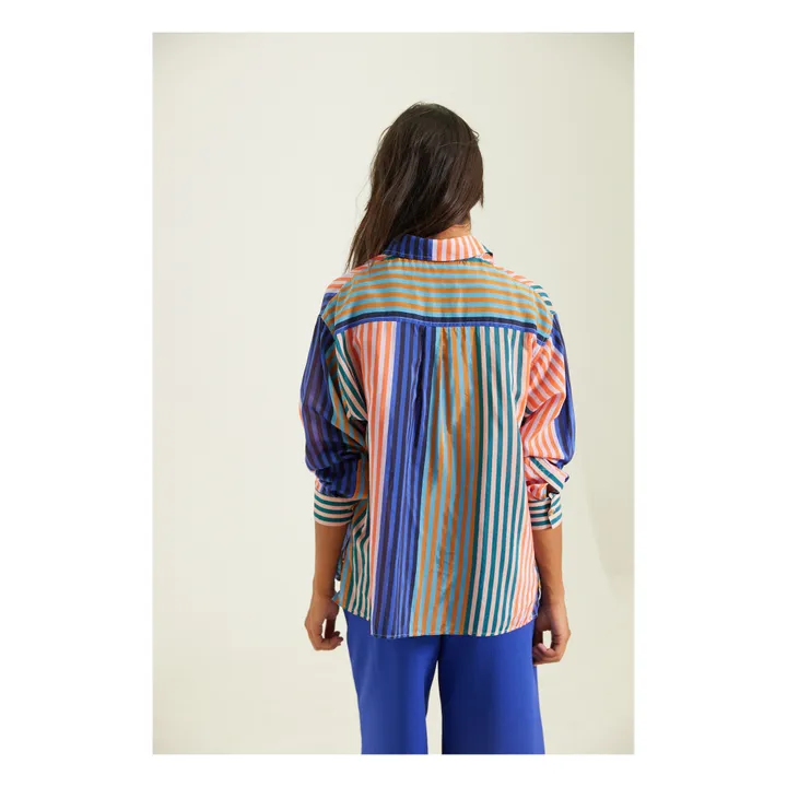 Tinsels Chemise Wyoming Prado Rayures  | Bleu