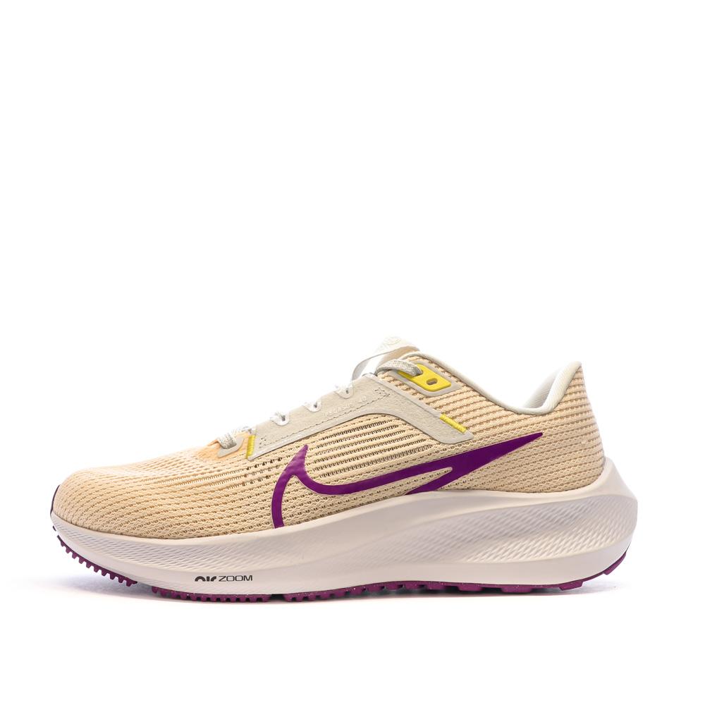 Nike Chaussures de running Beige/Jaune Femme Nike Pegasus