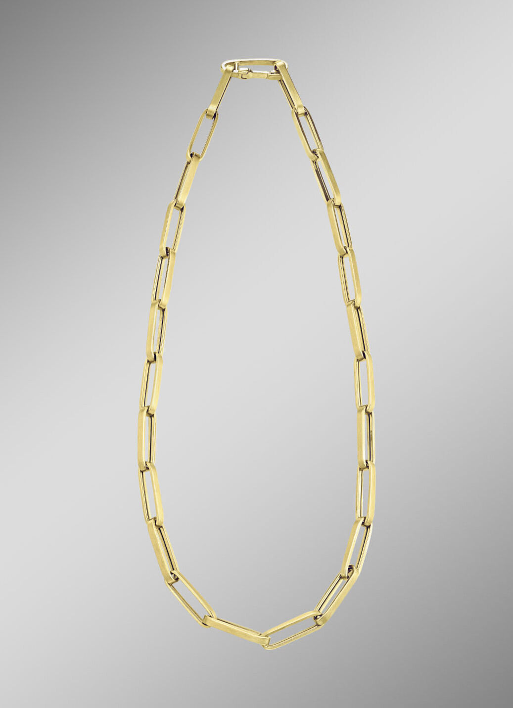 Interessante Glieder-Halskette aus Gold-