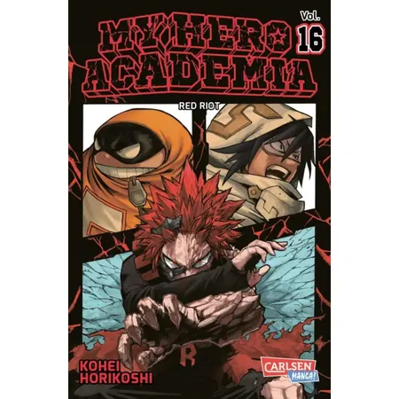 Carlsen Verlag My Hero Academia 16 von Kohei Horikoshi