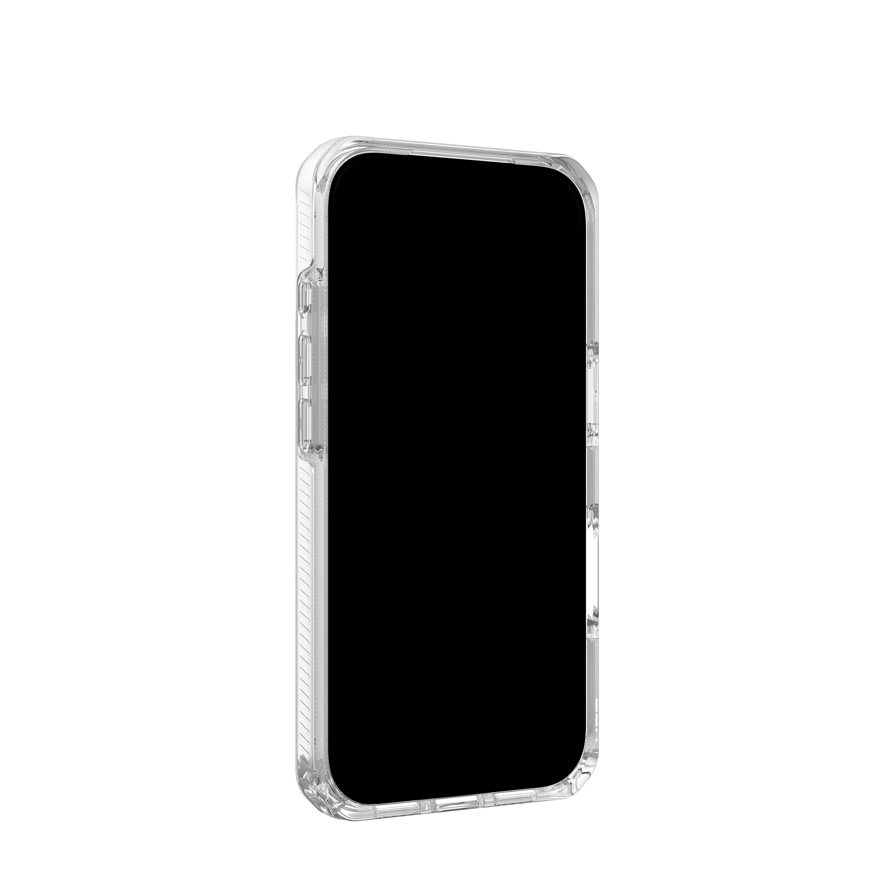 iPhone 17 Pro MagSafe Hybrid Schutzhülle Plyo (114529114341) - Ice (Weiss / Transparent)