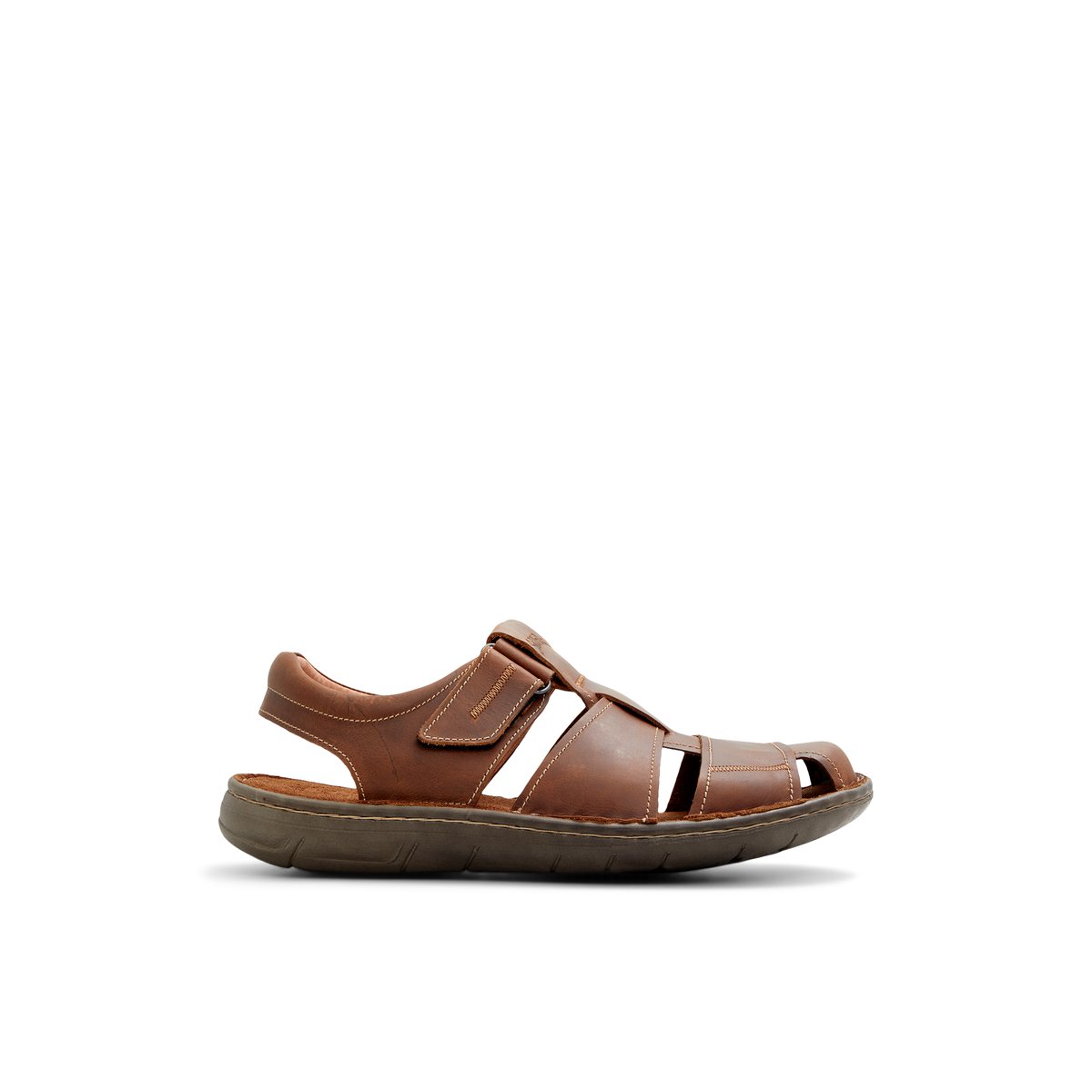 SOFT WALK-Ibelakath-Sandales de pêcheur - Talon plat - Marron