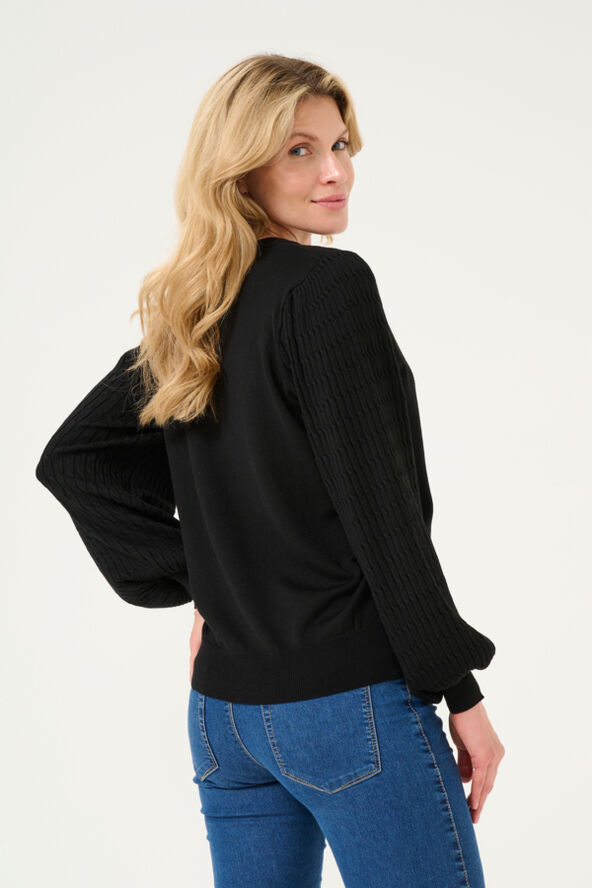 Kaffe KAnanna Pullover Black deep