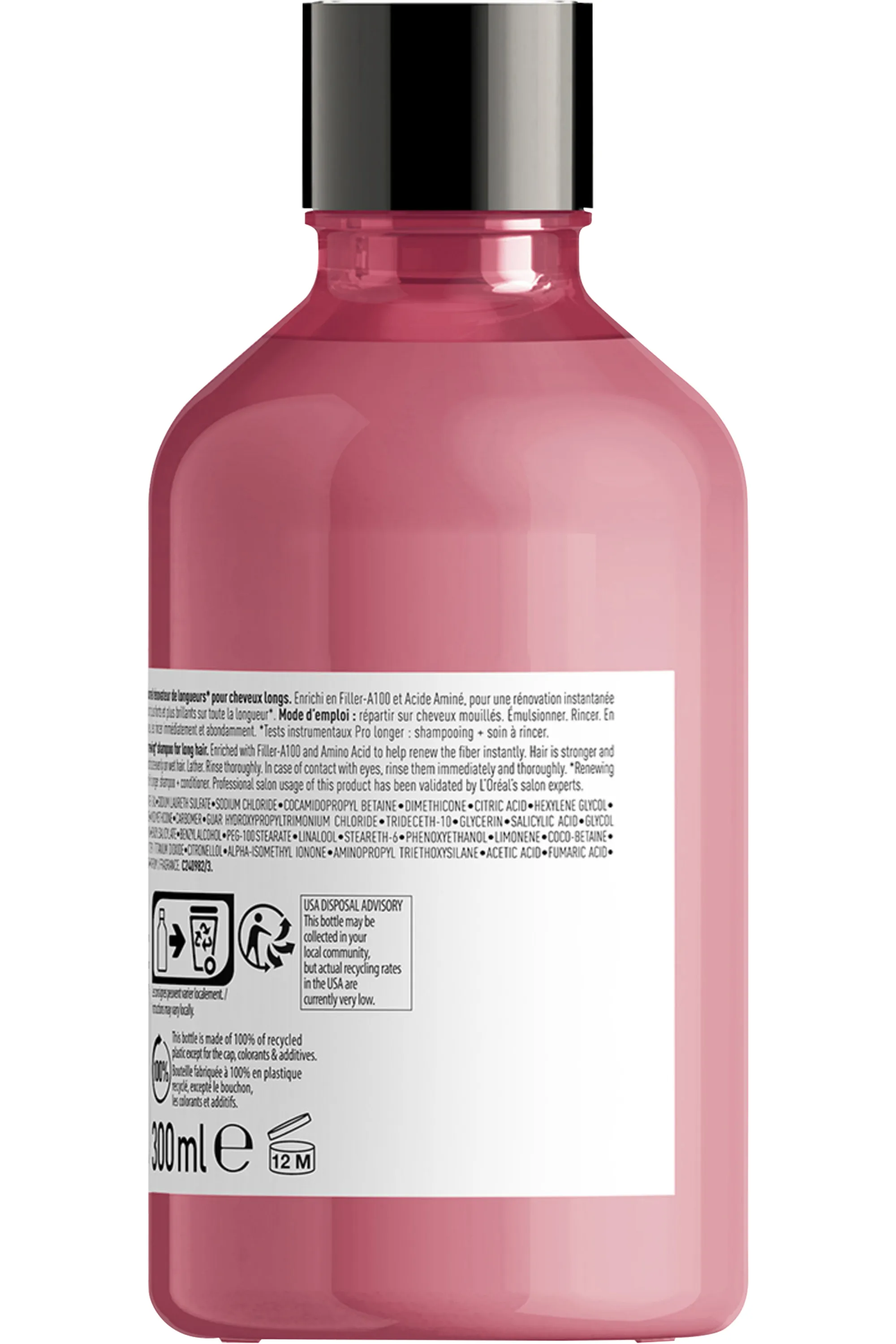 L'Oréal Professionnel Shampoing pour cheveux longs Pro Longer-300 ml
